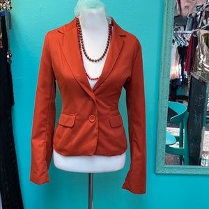 Burnt Orange Blazer